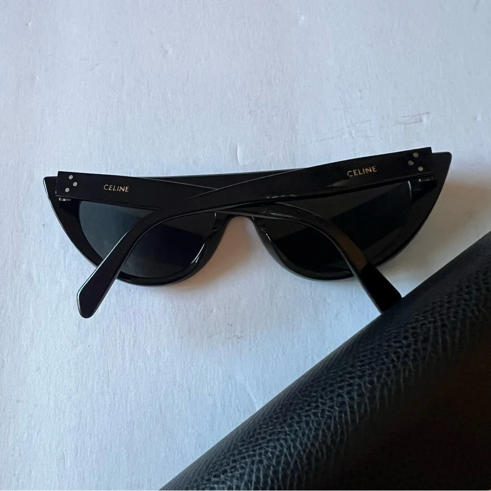 CELINE CL40228I SUNGLASSES BLACK NEW WITH CELINE CASE